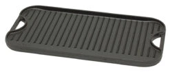 Lodge Logic Dubbelzijdige Grillplaat 50,8 X 26,5 Cm Gietijzer Zwart