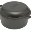 Lodge Logic Double Dutch Oven ø 26 Cm Gietijzer Zwart -Big Green Egg Verkoop 9733 57886 1