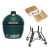 Big Green Egg Extra Large Barbecue ø 67,5 Cm Keramiek Groen Met Onderstel En Acaciahouten Zijtafels 1 Big Green Egg Extra Large Barbecue ø 67,5 Cm Keramiek Groen Met Onderstel En Acaciahouten Zijtafels -Big Green Egg Verkoop bge hoofd 1 xlarge nest acacia mates