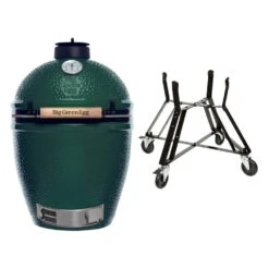 Big Green Egg Large Barbecue ø 47 Cm Keramiek Groen Met Onderstel -Big Green Egg Verkoop bge hoofd 2 large nest
