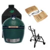 Big Green Egg Extra Large Barbecue ø 67,5 Cm Keramiek Groen Met IntEGGrated Nest, Handler, Acaciahouten Zijtafels En Hoes -Big Green Egg Verkoop bge hoofd 2 xlarge integgrated nest handler acacia mates cover