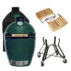 Big Green Egg Large Barbecue ø 47 Cm Keramiek Groen Met Onderstel, Acaciahouten Zijtafels En Hoes -Big Green Egg Verkoop bge hoofd 4 2 large nest acacia mates cover