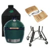 Big Green Egg Extra Large Barbecue ø 67,5 Cm Keramiek Groen Met Onderstel, Acaciahouten Zijtafels En Hoes -Big Green Egg Verkoop bge hoofd 4 2 xlarge nest acacia mates cover