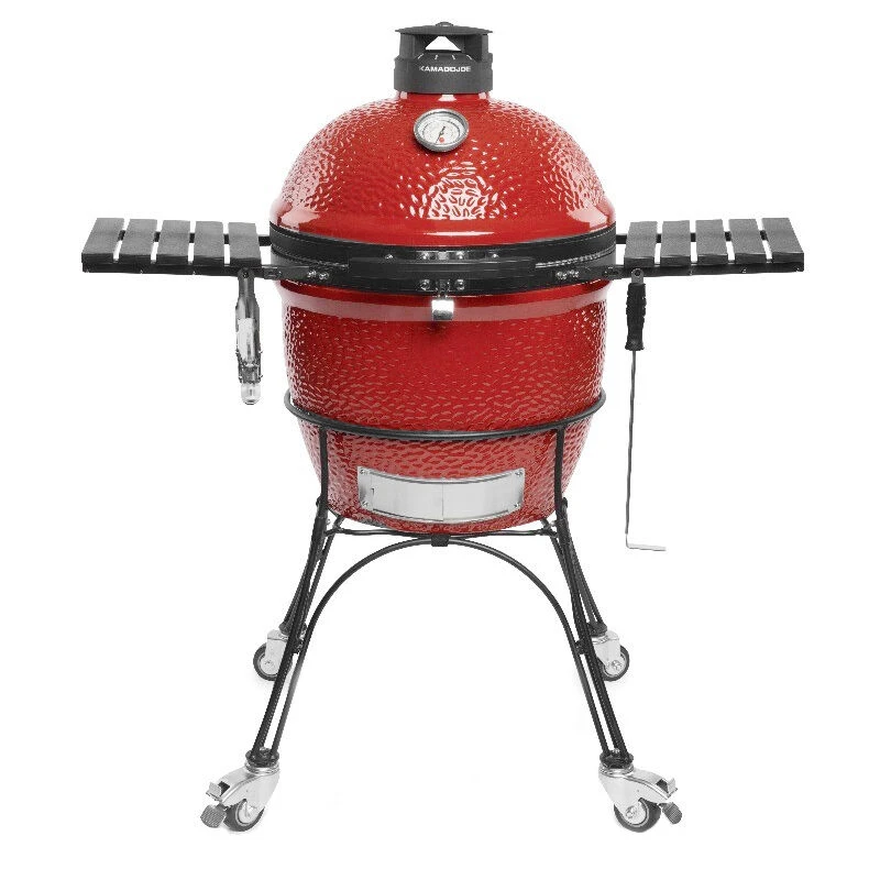Kamado Joe Classic II Barbecue Keramiek Rood 3 Kamado Joe Classic II Barbecue Keramiek Rood