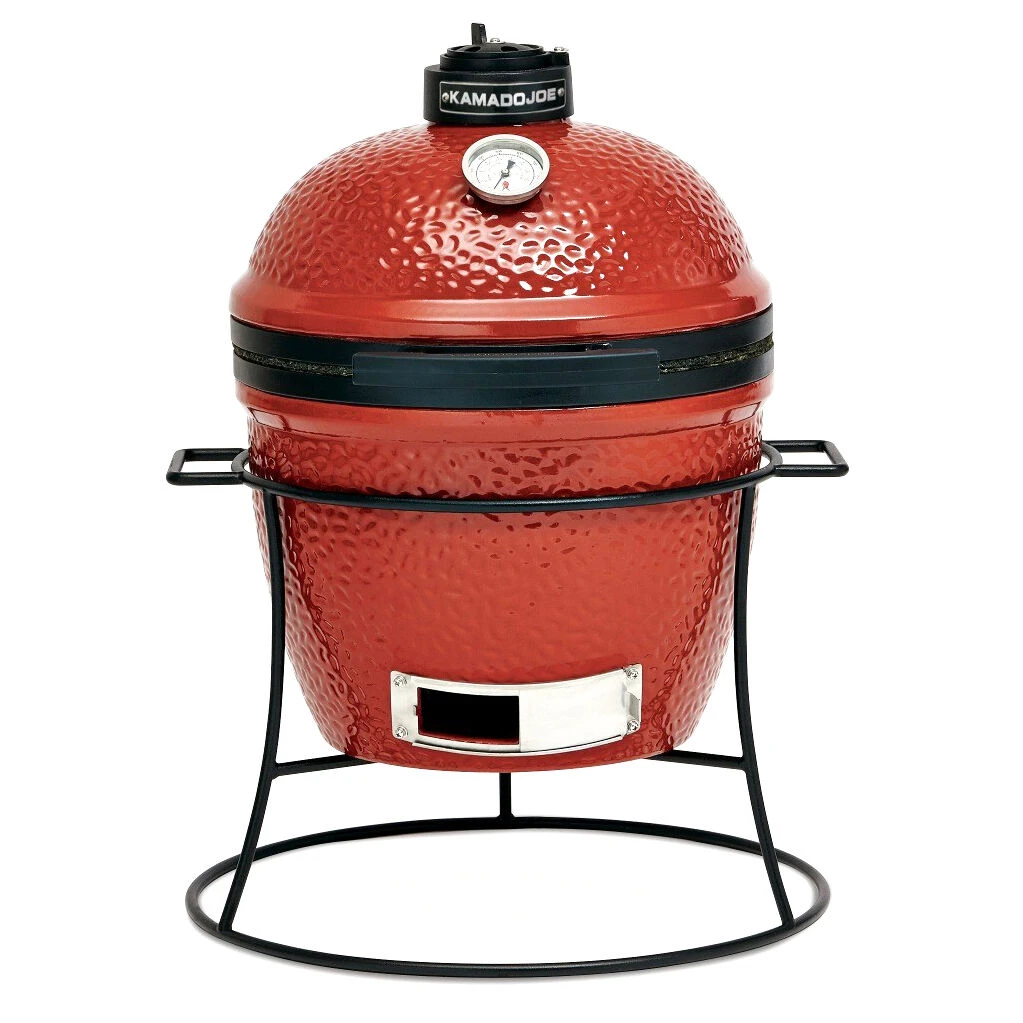 Kamado Joe Joe Junior Barbecue Keramiek Rood 3 Kamado Joe Joe Junior Barbecue Keramiek Rood